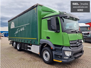 Curtainsider truck Mercedes-Benz Antos 2536 L / LENKACHSE / STERZANTE: picture 3 Curtainsider truck Mercedes-Benz Antos 2536 L / LENKACHSE / STERZANTE: picture 3