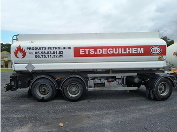 Tank trailer for transportation of fuel ASCA 20 000L FUEL / CARBURANT - 2 COMP: picture 3