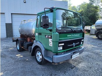 Tank truck for transportation of milk Renault Midliner S135 - ONLY 54 400KM - SMALL TANK 3680L INSULATED INOX: picture 3