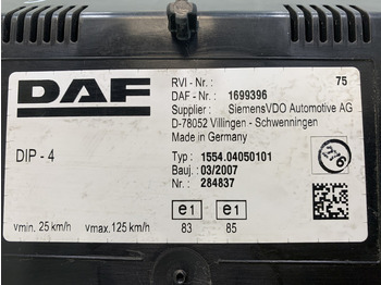 Dashboard for Truck DAF XF105: picture 3 Dashboard for Truck DAF XF105: picture 3