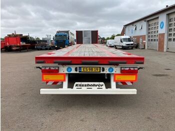 Dropside/ Flatbed semi-trailer Kässbohrer ligeud uden sider: picture 4