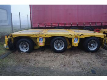 Dropside/ Flatbed trailer Nicolas 3-akslet modul: picture 1