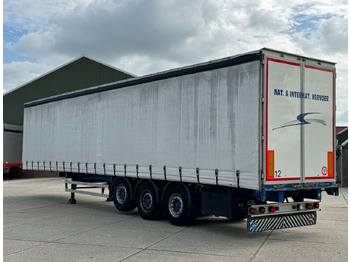 Curtainsider semi-trailer Renders 3 Axle Disc Brakes Lift Axle Nice Chassis Wooden Floor Sliding Roof: picture 3