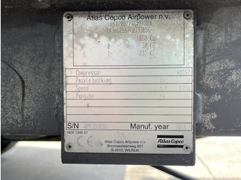 Air compressor Atlas-Copco XAS 97 DD - N: picture 5 Air compressor Atlas-Copco XAS 97 DD - N: picture 5
