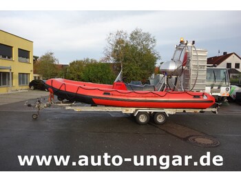 Fire truck Ficht FLG 640 Luftschrauben Gleitboot Airboat Boot Luftschrauben Gleitboot Propeller Airboat Sumpfboot Eisrettung Feuerwehr Wasserwacht: picture 4