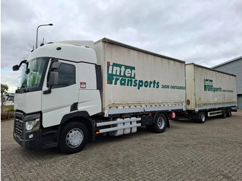 Curtainsider truck RENAULT T 480