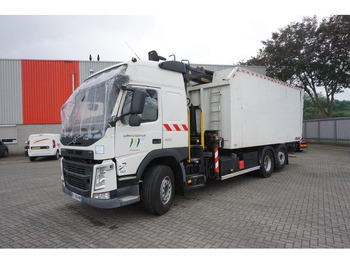 Crane truck Volvo FM11-450 / ENGINE RUNNING / PALFINGER-0170L75 / LIFT+LENKACHSE / VEB / EURO-6 / 2015: picture 2