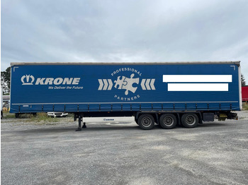 Curtainsider semi-trailer Krone SD Hubdach verbreiterbar Edscha Getränke Standard: picture 2