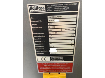 Packaging machinery Sealing machine series packer Kallfass Universa EC with shrink tunnel Compact 650 SEC: picture 2