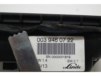 Dashboard for Material handling equipment Linde 0039460722 | Display SW2.7 Display SW2.7: picture 3