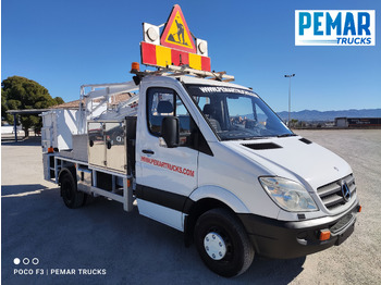 Truck mounted aerial platform MERCEDES-BENZ 516 CDI CESTA ELEVADORA, 160 cv: picture 4 Truck mounted aerial platform MERCEDES-BENZ 516 CDI CESTA ELEVADORA, 160 cv: picture 4