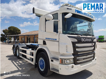 Container transporter/ Swap body truck SCANIA P 400 6X2 MULTILIFT EURO 5: picture 4
