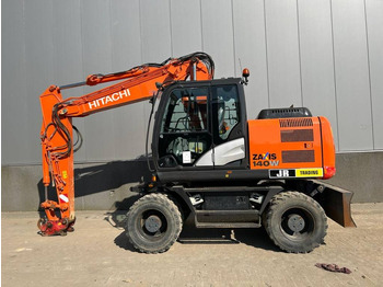 Wheel excavator HITACHI ZX140W-5