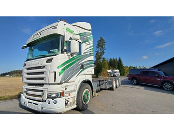 Cab chassis truck Scania R500 8x4 ilmajousi alusta: picture 2