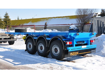 Container transporter/ Swap body semi-trailer for transportation of containers Özgül SKELATAL CONTAINER CHASSIS: picture 2