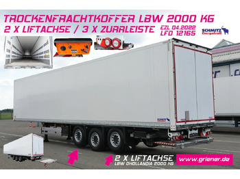 Closed box semi-trailer SCHMITZ SKO