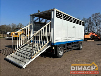 Farm trailer LEVEQUES Veetransport aanhanger livestock trailer 1 laag!: picture 2