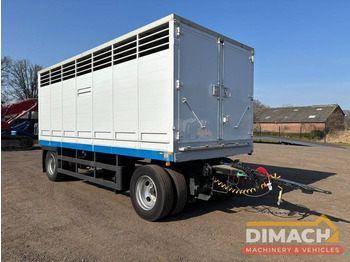 Farm trailer LEVEQUES Veetransport aanhanger livestock trailer 1 laag!: picture 5