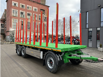 New Timber truck, Crane truck for transportation of timber RENAULT Gama K  520 6x4  zabudowa  platforma 3 osiowa z żurawiem: picture 5