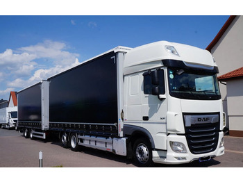 Curtainsider truck DAF XF 480