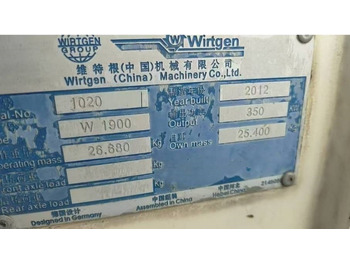 Leasing of  Wirtgen 1900DC Wirtgen 1900DC: picture 3