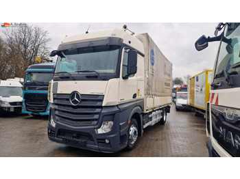 Curtainsider truck MERCEDES-BENZ