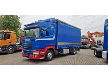 Curtainsider truck SCANIA R 410