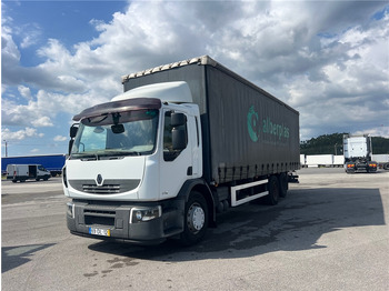 Curtainsider truck RENAULT Premium 370