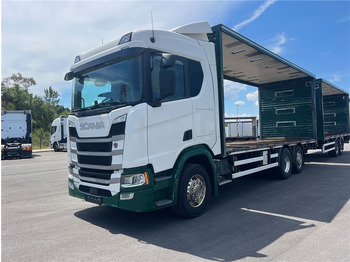 Curtainsider truck SCANIA R 500