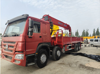 Tipper Howo Truck crane 16tons: picture 2