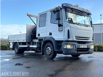 Crane truck 2004 Iveco 120E24 EUROCARGO kranbil - registrert for 5 sitteplasser: picture 2