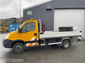 Crane truck 2009 Iveco Daily 3,0 - 177 Hk kranbil med nedfellbare karmer, kun 57865 km !: picture 2