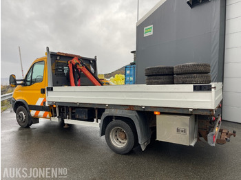 Crane truck 2009 Iveco Daily 3,0 - 177 Hk kranbil med nedfellbare karmer, kun 57865 km !: picture 3