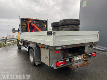 Crane truck 2009 Iveco Daily 3,0 - 177 Hk kranbil med nedfellbare karmer, kun 57865 km !: picture 4