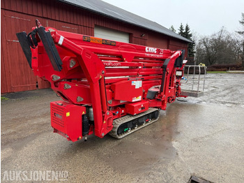 Aerial platform 2022 CMC S23 spiderlift, 23m arb.høyde, automatisk nivellering, merkefrie belter, radiokontroll, Diesel/ 230V: picture 5