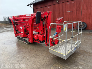 Aerial platform 2022 CMC S23 spiderlift, 23m arb.høyde, automatisk nivellering, merkefrie belter, radiokontroll, Diesel/ 230V: picture 3