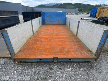 Construction equipment GMM Kranflak på krokløftramme med Aluminiumskarmer: picture 5