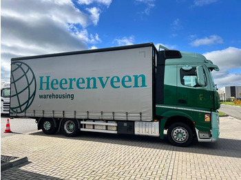 Curtainsider truck Mercedes-Benz Actros 2745 6x2 bakwagen Schuifzeilen/ Volume: picture 4 Curtainsider truck Mercedes-Benz Actros 2745 6x2 bakwagen Schuifzeilen/ Volume: picture 4