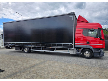 Curtainsider truck MAN TGL 12.250