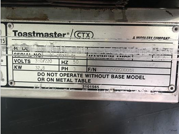 Food processing equipment CTX Toastmaster Z55 Pizza oven: picture 5 Food processing equipment CTX Toastmaster Z55 Pizza oven: picture 5