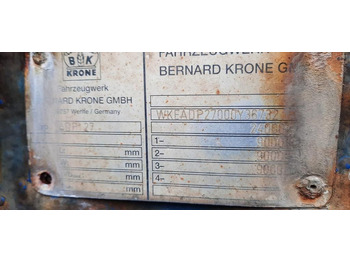 Curtainsider trailer Krone ADP 27 3 Achser Anhänger: picture 2 Curtainsider trailer Krone ADP 27 3 Achser Anhänger: picture 2