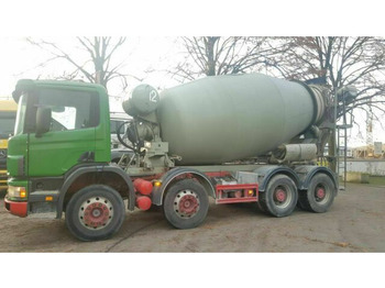 Concrete mixer truck Scania 124-380PS 8x4 9-Qubik Stetter Euro:4 ZF-Schalte: picture 3