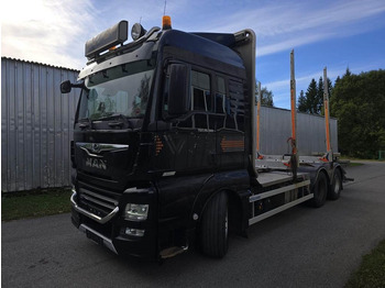 Timber truck MAN TGX 26.580