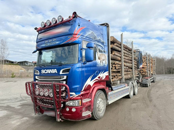 Timber truck SCANIA R 730
