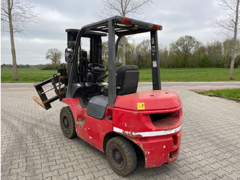 Forklift Toyota 62 7FDF25 2.5 ton diesel triplo vorkversteller rotator: picture 2