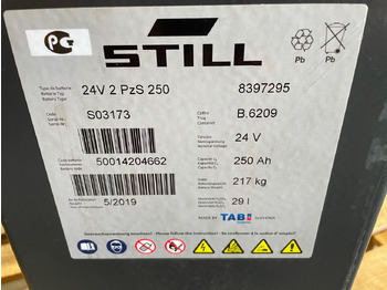 Battery for Material handling equipment 24 Volt I 2PzS 250: picture 2