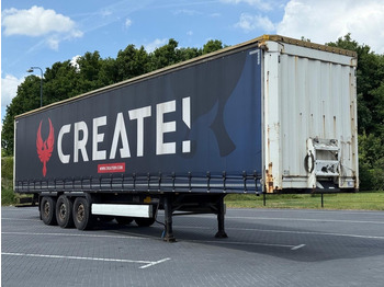 Curtainsider semi-trailer KRONE SD