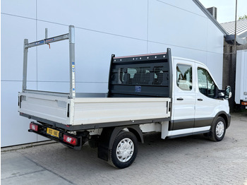 Open body delivery van, Combi van Ford Transit 350 2.0 TDCI 130PK L3H1 DC Trend Open Laadbak Pritische 6 zitplaatsen Airco Cruise Control: picture 3
