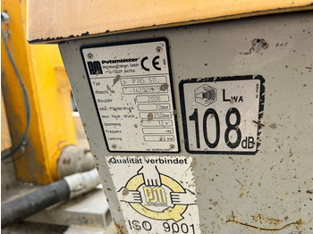 Stationary concrete pump Putzmeister P 175 SD: picture 2