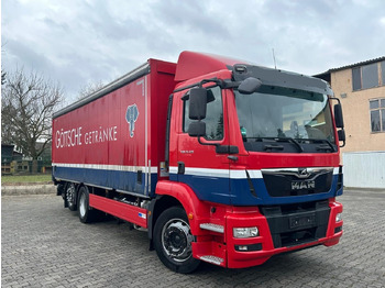 New Beverage truck MAN TGM 26.340 L/LBW/2xAHK/LENKACHSE/18 PAL/3instock: picture 3